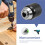 Convert Impact Driver Chuck and Shank Set Chuck Square Adapter Electric Drill Chuck 6