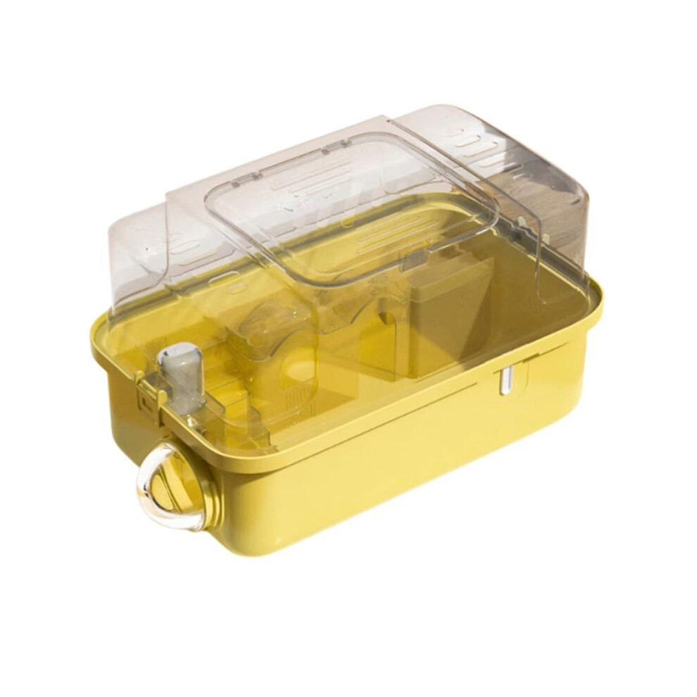 Tauoh Portable Hamster Carrier Cage,Breathable Small Animal Handbag,Outdoor Pet Cage Carrier Case For Hamster Squirrel,C