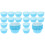 200Pièces Liners Gâteau Papier Bleu Pour Cupcakes Muffins Chocolats 2