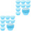 200Pièces Liners Gâteau Papier Bleu Pour Cupcakes Muffins Chocolats 3