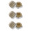 6Pièces Support Fixation Fleurs Forte Tenue Pour Décor 4