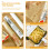 4Rolls Kitchen Parchment Paper Brown Non-Stick Baking Sheets for Food 7