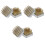 6Pièces Support Fixation Fleurs Forte Tenue Pour Décor 8