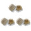 6Pièces Support Fixation Fleurs Forte Tenue Pour Décor 9