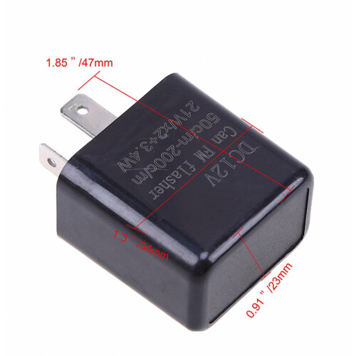 6Pièces Relais Clignotant Noir Pour Protection Smd Stable 2