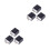 6Pièces Relais Clignotant Noir Pour Protection Smd Stable 6