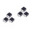 6Pièces Relais Clignotant Noir Pour Protection Smd Stable 7