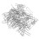 Aiguilles U Pour Couture Tissu Argentées Usage DIY 3