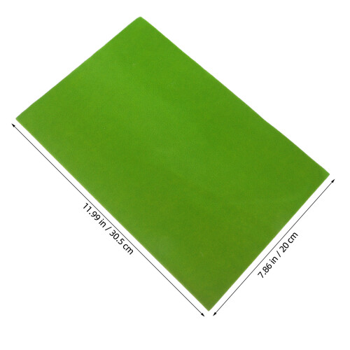 5Pcs Light Green Artificial Grass Mats for Crafts Realistic Nylon Turf 1