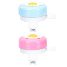 2Pcs Flower Kids Bike Bell Screw Mount Bicycle Accessory