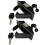 8PCS Compression  Lock Trigger  Lock Zinc Alloy Adjustable Lever Hand Operated Compression  Flush Black 2
