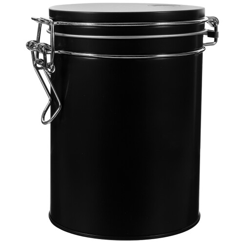 5Pièces Boîtes À Café Noires En Métal Pour Usage 2