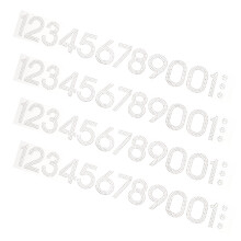 40 Pcs Digital Ironing Glue Stickers Adhesive Clothing Embroidery