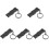 5Pièces Sifflets Formation Oiseaux Acier Inoxydable 4