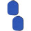 2Pcs Table Tennis Racket Bag Blue Protective Paddle Storage Case 1