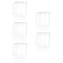 20Pcs Weatherproof Transparent ABS Outlet Protectors for Home Safety