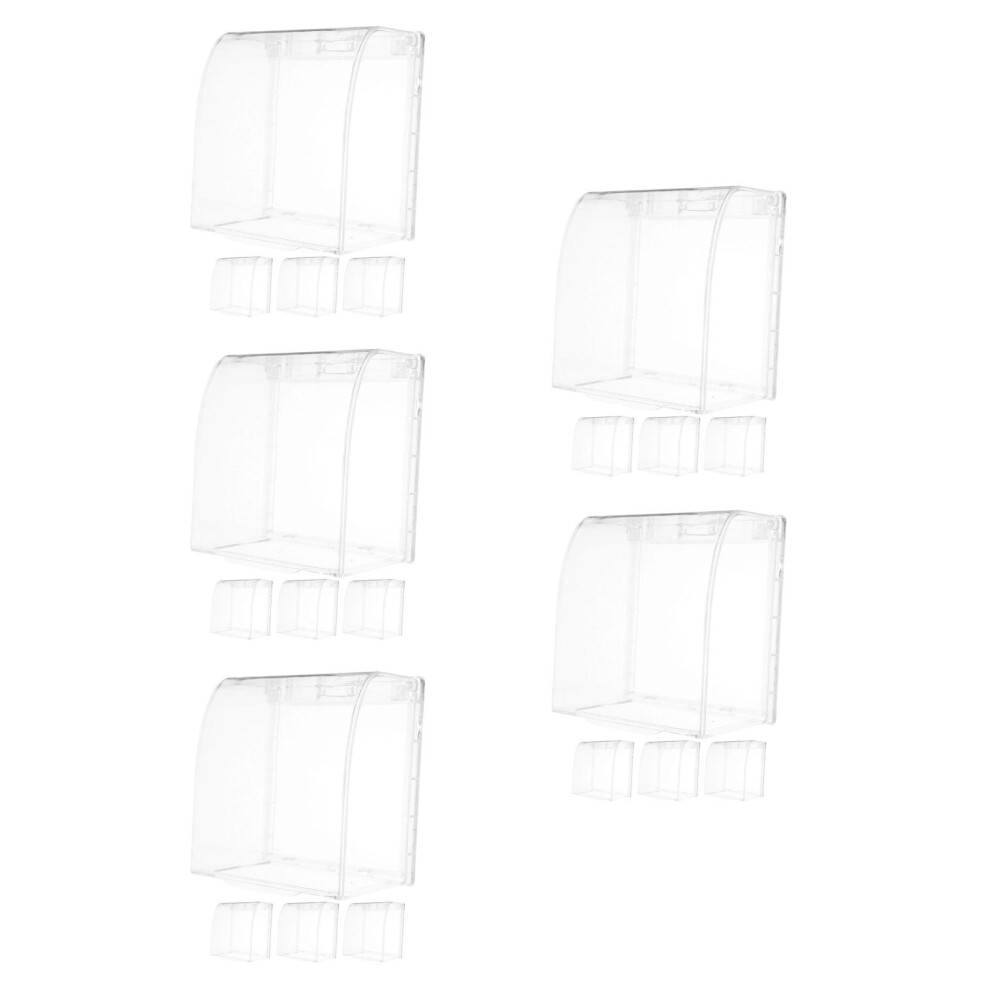 20Pcs Weatherproof Transparent Abs Outlet Protectors For Home Safety 3723108024217