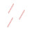 3Pcs PVC Water Level Measuring Sticker Red Reflective Self Adhesive 1
