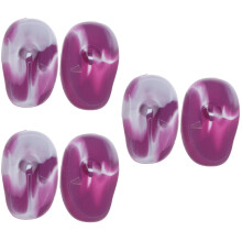 3Pairs Silicone Ear Covers for Hair Dye Salon Use Assorted Colors