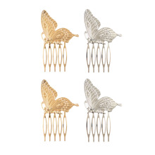 4Stk Schmetterling Haarschmuck Aus Metall Für Damen, Vielseitig