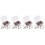 4Boxes Smooth Irregular Chip Stone Beads for DIY Necklace and Bracelet 5