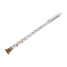 G Tuning Vertical Chinese Bawu Flute with Detachable Design and Elegant Porcelainlike Finish