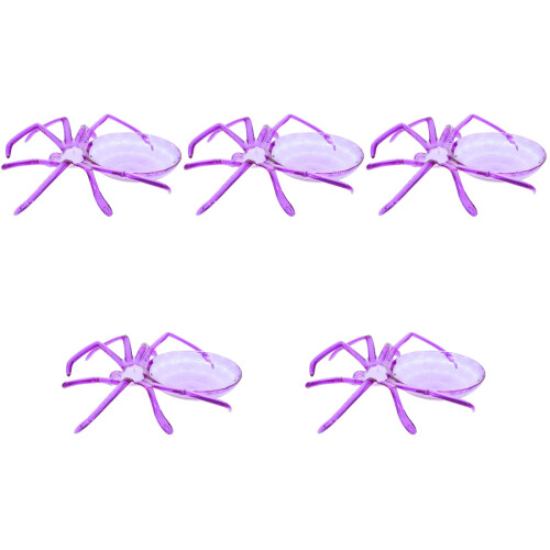 5Pièces Plateau Fruit Violet Design Halloween 2
