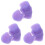 12Pièces Support Doigt Clarinette Violet Silicone Confortables 4