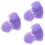 12Pièces Support Doigt Clarinette Violet Silicone Confortables 7
