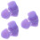 12Pièces Support Doigt Clarinette Violet Silicone Confortables 8