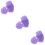 12Pièces Support Doigt Clarinette Violet Silicone Confortables 10