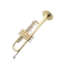 Bb Trumpet for Beginners and Advanced Players with Smooth Valve Action, Case and Accessories