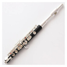 Professional Piccolo Flute C Key with Precise Mechanism and Clear Bright Tone for Concert Use