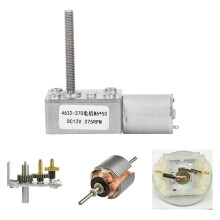 375 U/min DC-Wurmradermotor 12V Messinggetriebe 16:1 Übersetzung