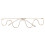 3St Grappige Gouden Brillenframes Glazen Outdoor Props 2