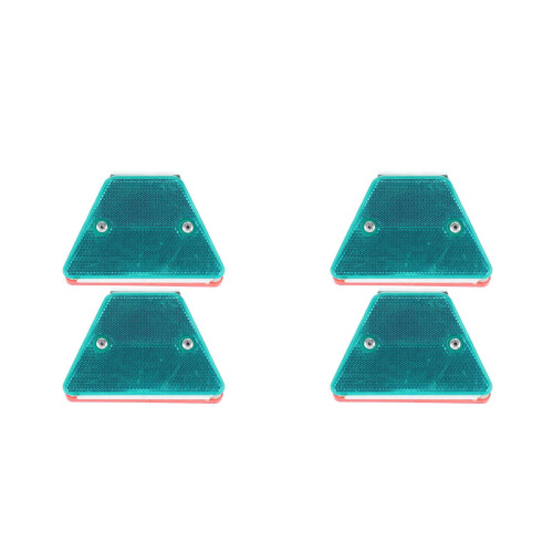4Pièces Routière ABS Réfléchissante Multi Usage Durable