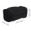 Large Black Pencil Case Oxford Fabric Smooth Zipper Pouch 3