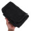 Large Black Pencil Case Oxford Fabric Smooth Zipper Pouch 4