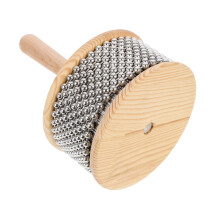 Percussion Instruments Set with Ergonomic Wooden Handle Cabasa for Kids and Adults Music Parties