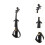 Electric Violin Set 4/4 Full Size Silent Practice Mode Starter Kit with Case for Beginners 2