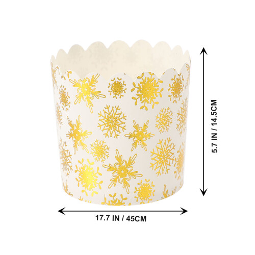 50Stk Umweltfreundliche Cupcake Papierförmchen Einweg Backhalter 1