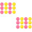 24St Mini Golf Speelgoed Kind Duurzaam Plastic Roze 5