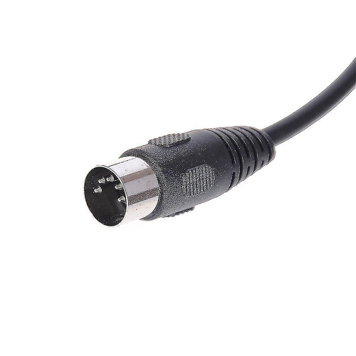Καλώδιο Y MIDI DIN 5-pin συμβατό με πληκτρολόγια MIDI, θωρακισμένο, ανθεκτικό, 50 cm 2
