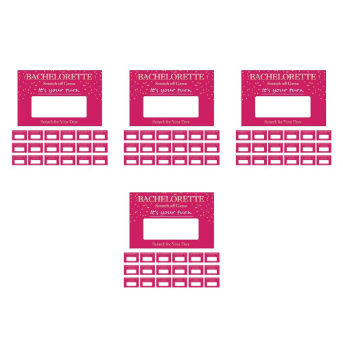 Cartes À Gratter Enterrement DIY Papier