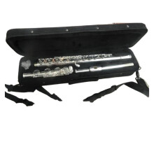 Silver Plated Open Hole Flute 17 Hole C Key with Bright Focused Tone and Responsive Fingering