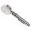 1Pc Sturdy ABS Shower Head Silver Handheld Bathroom Shower Nozzle 1