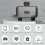 Controller d'Irrigazione 2 Zone Smart con App, Bluetooth e WiFi, Modalità Automatica e Manuale, Custodia Nera 5