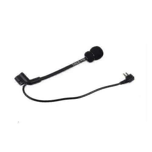 Replacement Boom Microphone for Comtac Headphones, Adjusts Fixed Volume, Durable ABS Construction 1