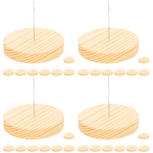 32Pièces Base Pour Bois Métal Stable Et Élégante Pour DIY