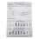 Trumpet Fingering Chart Small Note Guide Clear Reference Durable Art Paper for Beginners 1